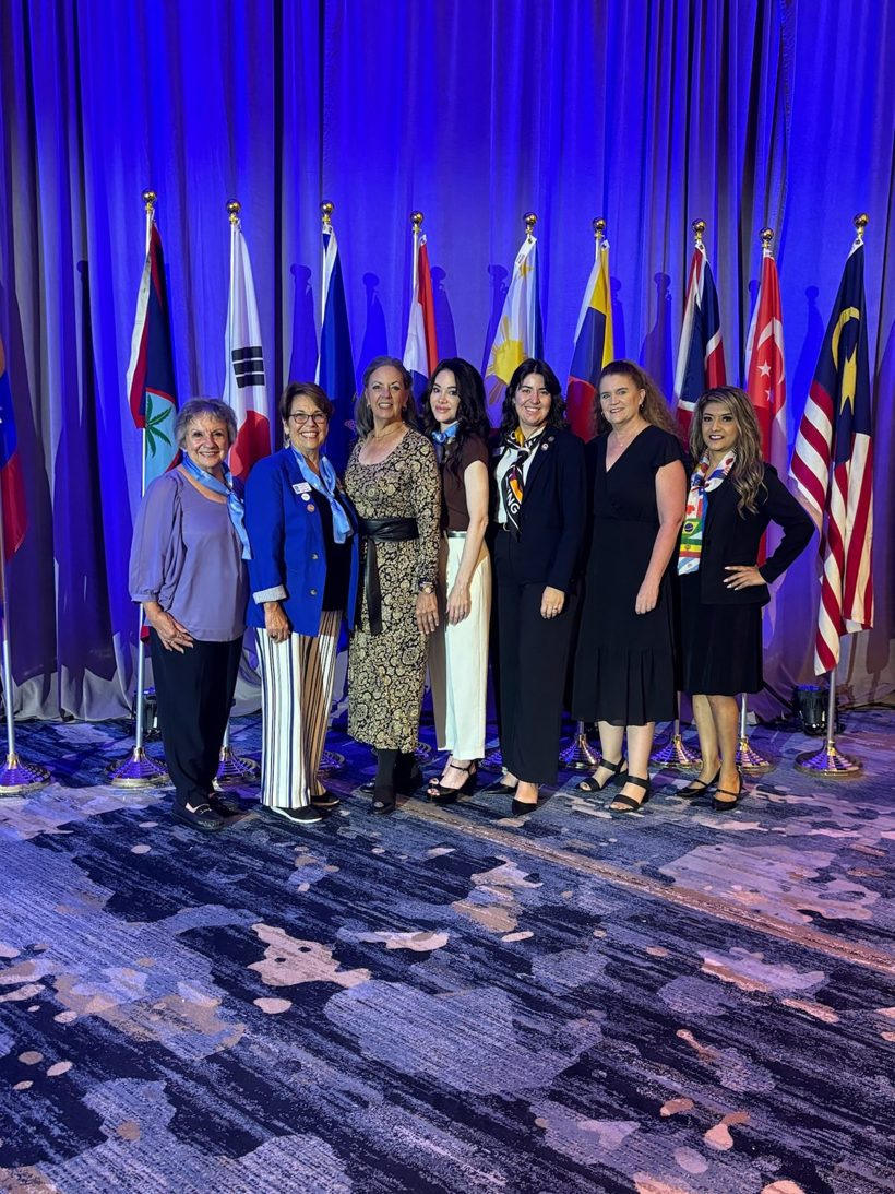 Soroptimist members of Clovis together